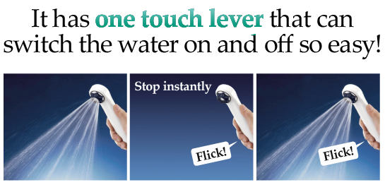 One-touch stop lever