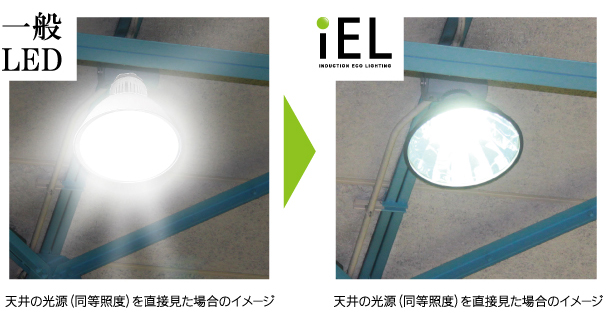 明るいのにまぶしくない。